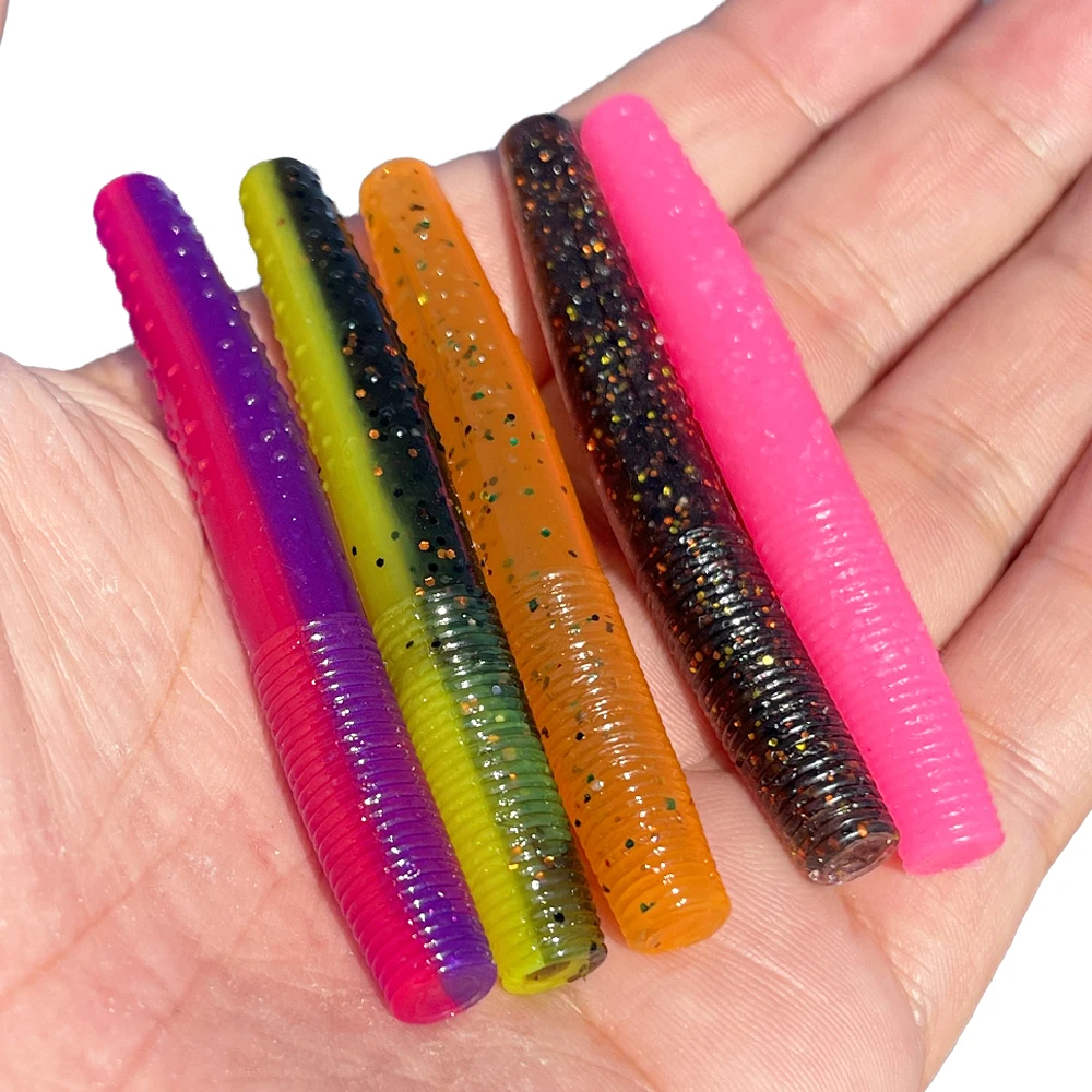 Spinpoler Soft Worm Senko Finesse TPR Ned Rig 2.75 Fishing Bait
