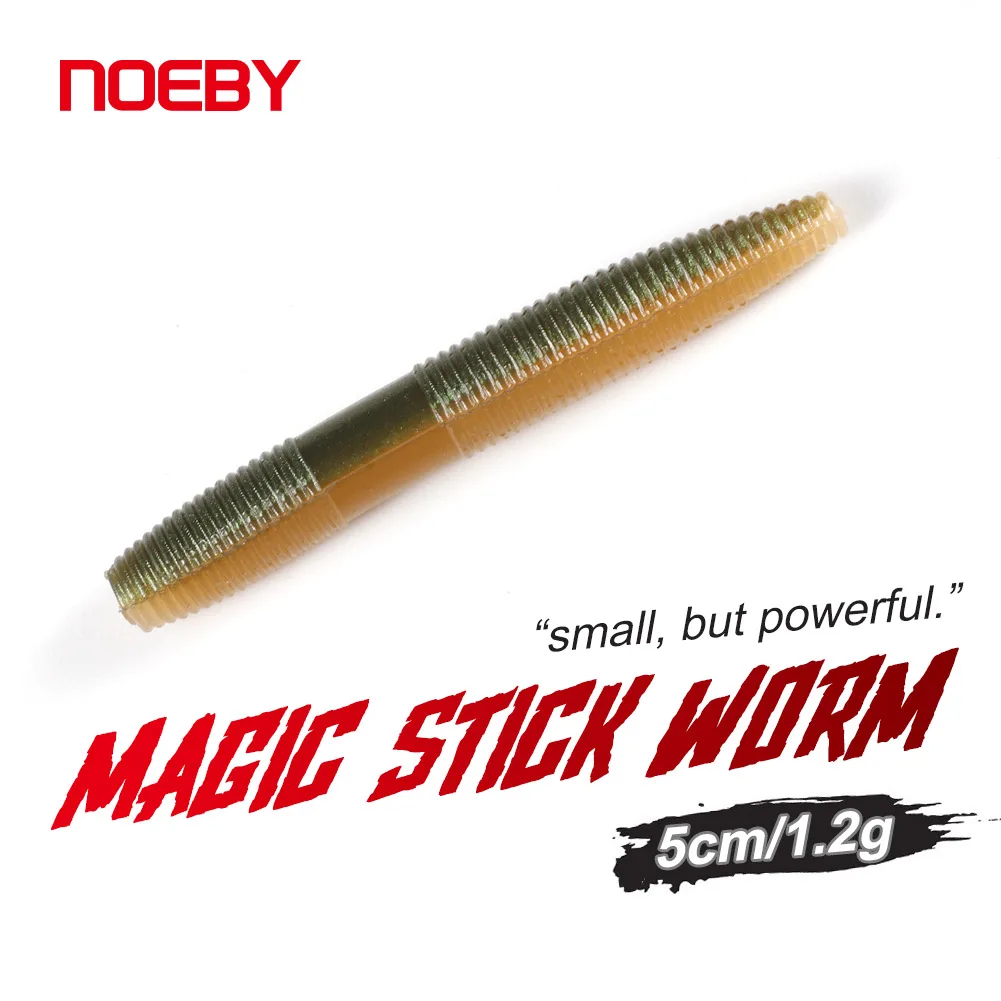 NOEBY Silicone Soft Plastic Lure for Freshwater 、 Saltwater