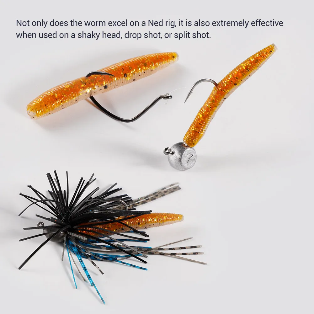 NOEBY Silicone Soft Plastic Lure for Freshwater 、 Saltwater ABS Pencil Lure - view 7