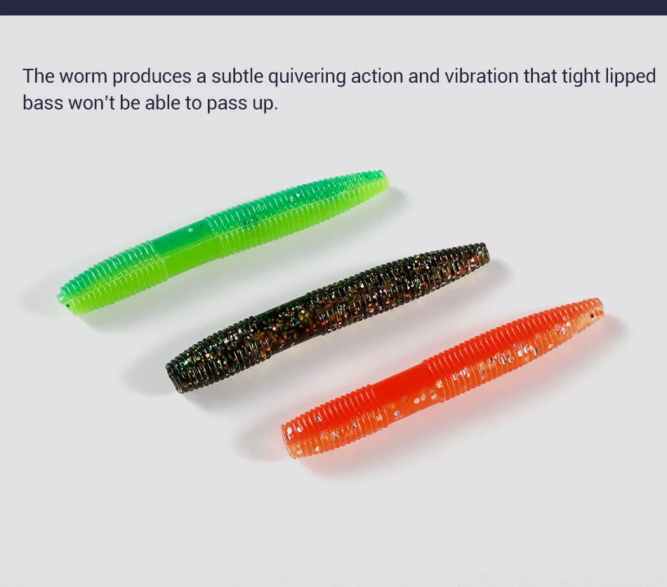 NOEBY Silicone Soft Plastic Lure for Freshwater 、 Saltwater ABS Pencil Lure - view 10