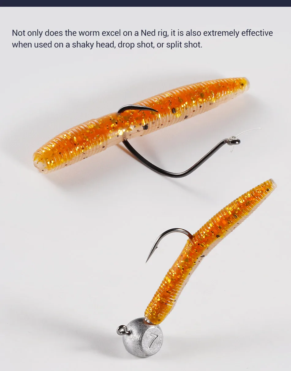NOEBY Silicone Soft Plastic Lure for Freshwater 、 Saltwater ABS Pencil Lure - view 11
