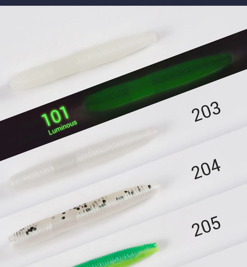 NOEBY Silicone Soft Plastic Lure for Freshwater 、 Saltwater ABS Pencil Lure - view 13
