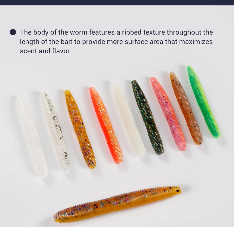 NOEBY Silicone Soft Plastic Lure for Freshwater 、 Saltwater ABS Pencil Lure - view 16
