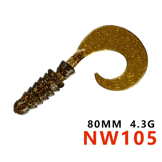 NOEBY Freshwater Other Fishing Bait 60 mm 80 mm Silicone Bass ABS Pencil Lure - view 1