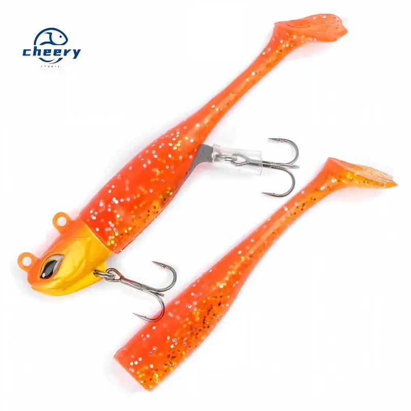 CHEERY 21g/28g Soft Fishing Bait, , Plastic Bass Leurre Souple