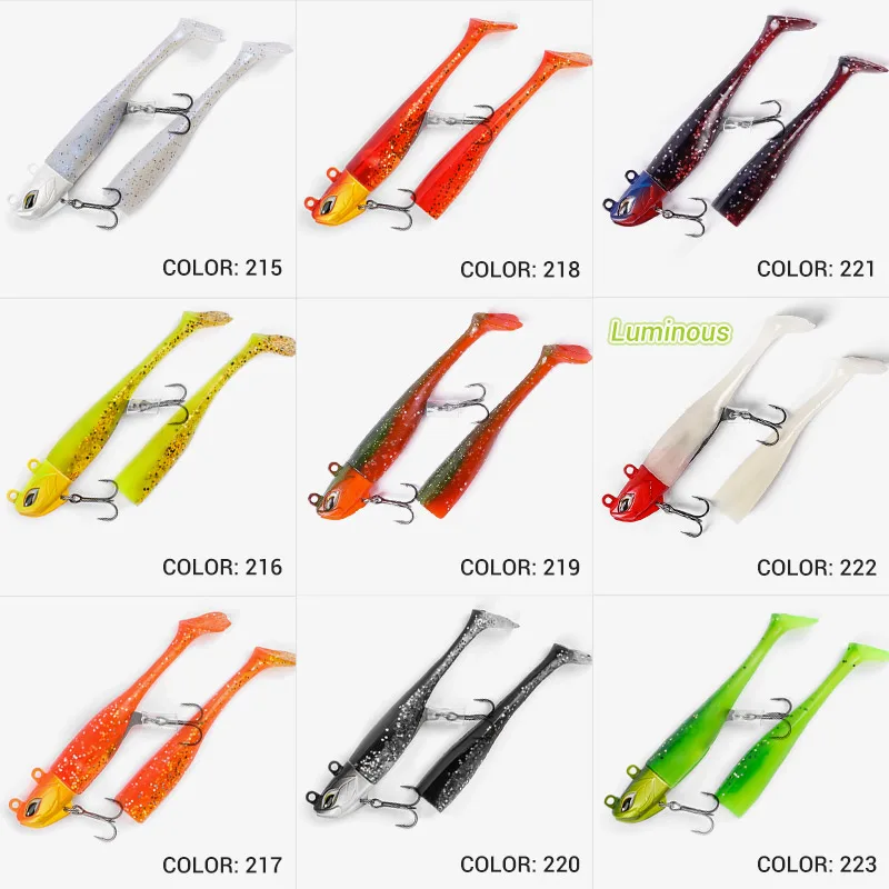 CHEERY 21g/28g Soft Fishing Bait, , Plastic Bass Leurre Souple ABS Pencil Lure - view 1
