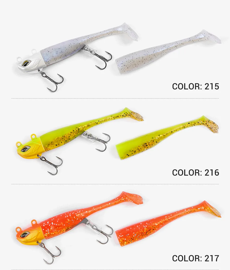 CHEERY 21g/28g Soft Fishing Bait, , Plastic Bass Leurre Souple ABS Pencil Lure - view 10