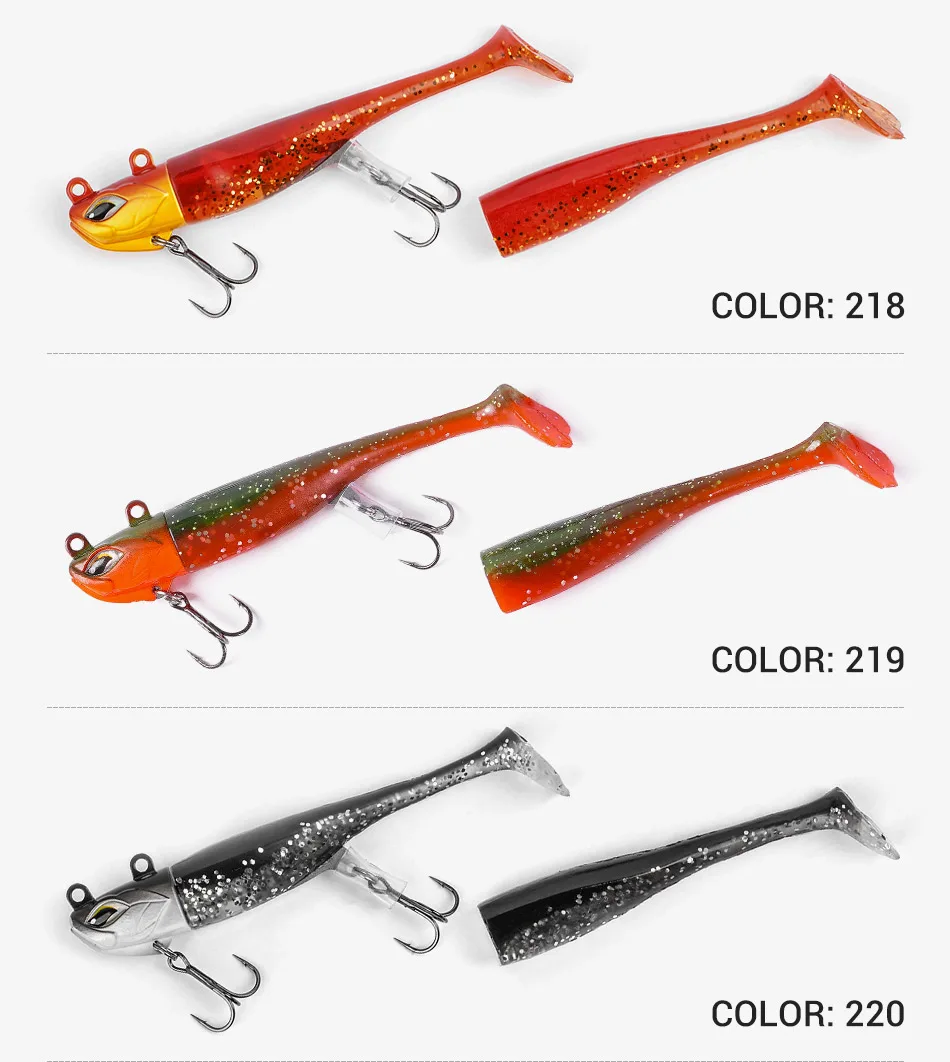 CHEERY 21g/28g Soft Fishing Bait, , Plastic Bass Leurre Souple ABS Pencil Lure - view 11