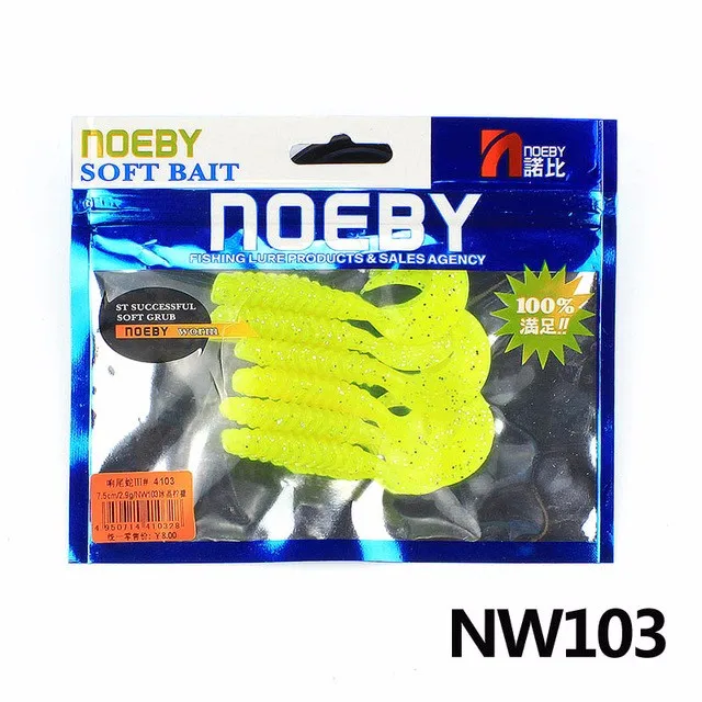 NOEBY Soft Fishing Bait Bags Plastic ABS Pencil Lure - view 2