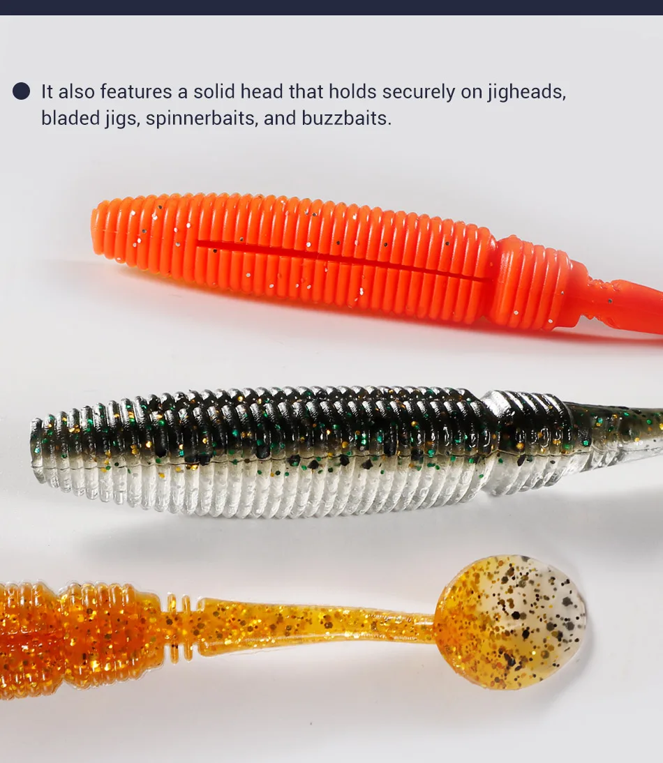 Noeby 7.5cm/4g Soft Lure Fishing Bait Plastic Bass Swimbait ABS Pencil Lure - view 16