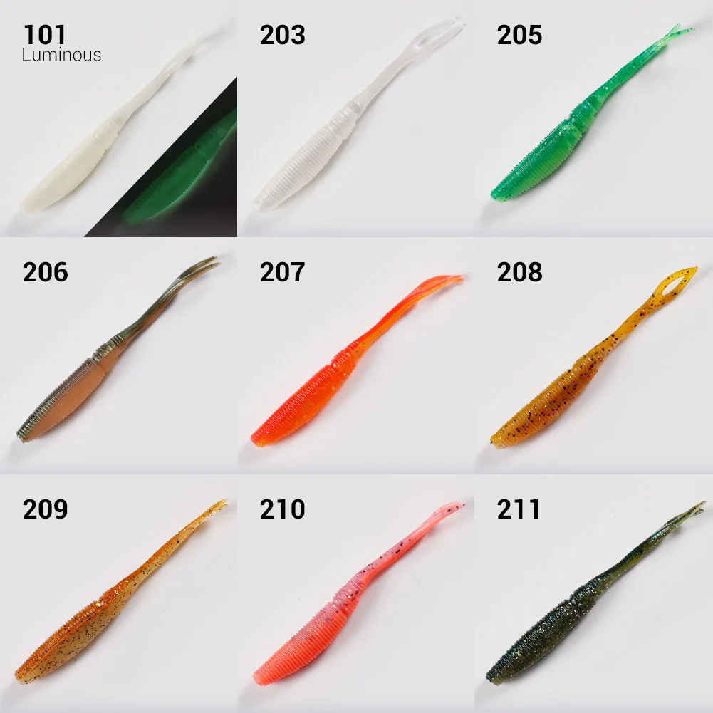 NOEBY 12.5 cm 7.5 g Fishing Bait Soft Worm Plastic Bass ABS Pencil Lure - view 8