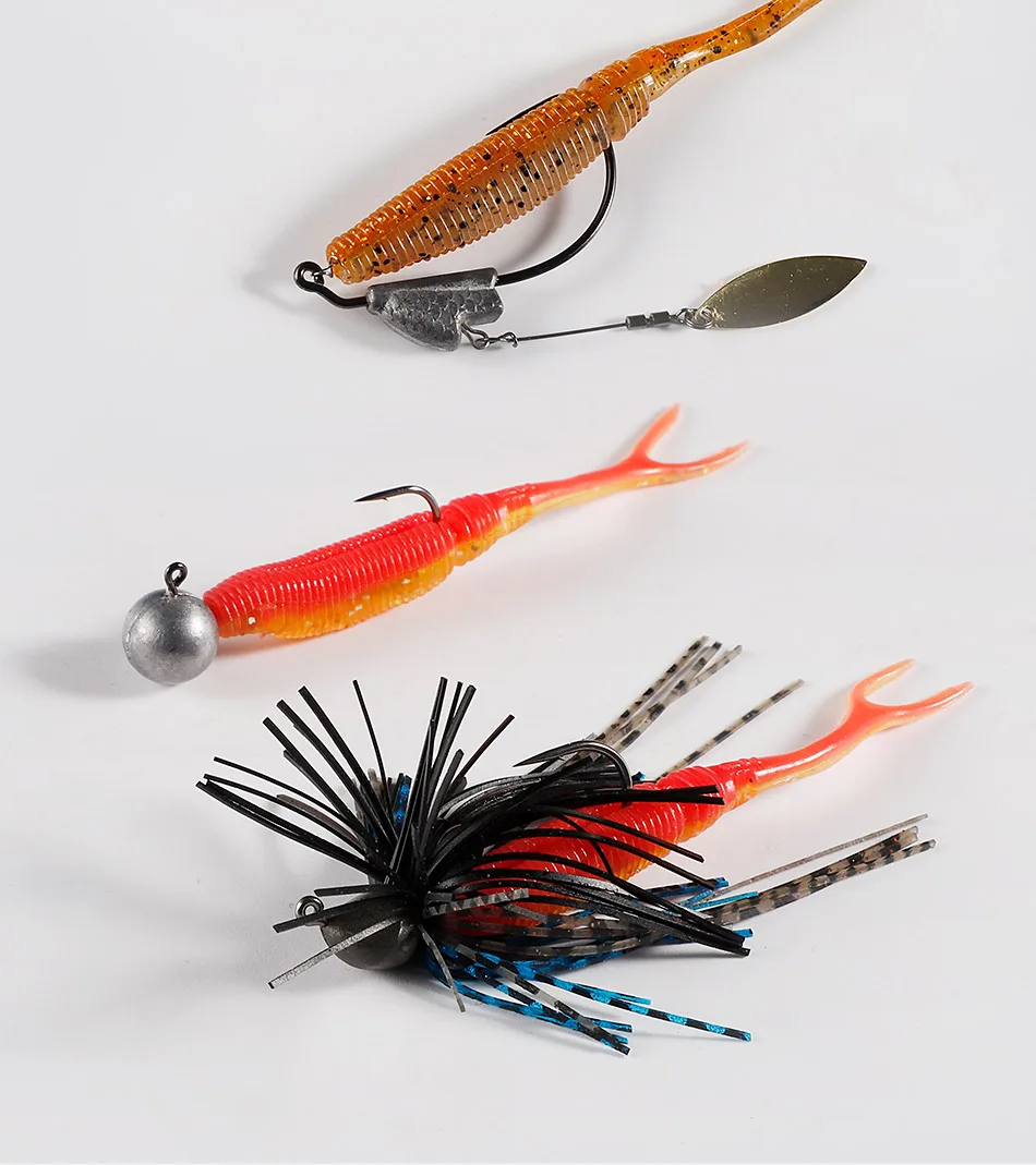 NOEBY 12.5 cm 7.5 g Fishing Bait Soft Worm Plastic Bass ABS Pencil Lure - view 13