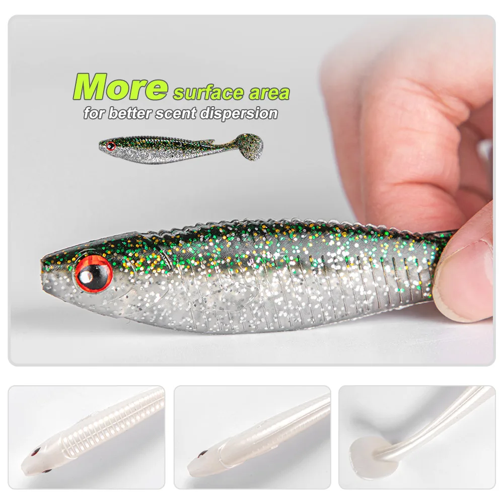 Fishing Tackle Sea Bass Swimbait ABS Pencil Lure - view 3