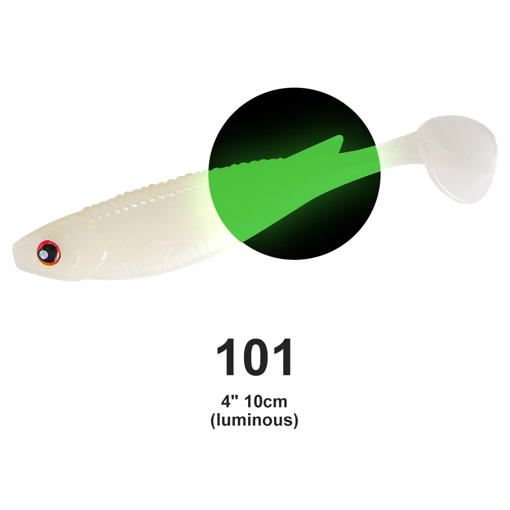CHEERY 10 cm Soft Lure Luminous Fishing Bait Plastic for ABS Pencil Lure - view 1