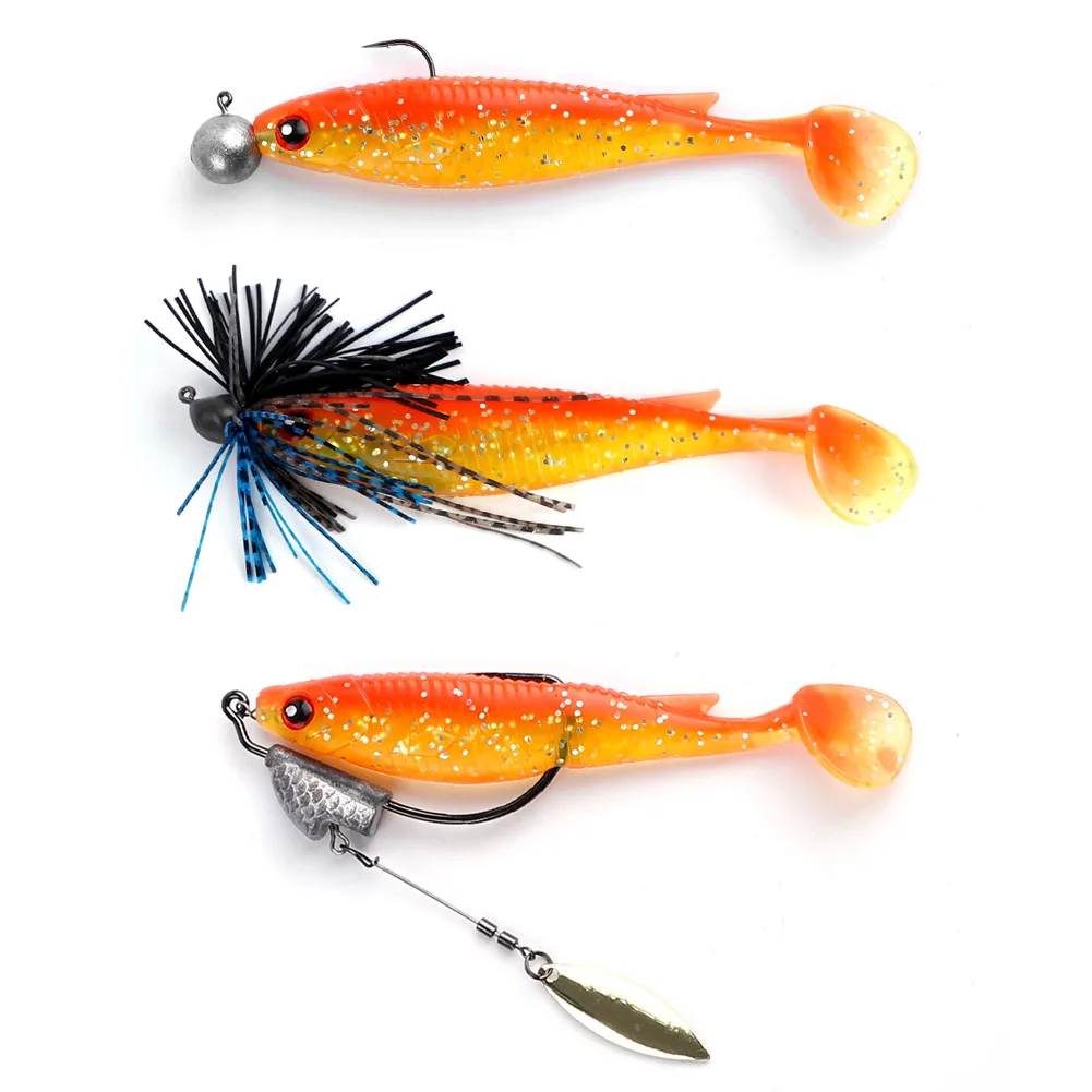 CHEERY 10 cm Soft Lure Luminous Fishing Bait Plastic for ABS Pencil Lure - view 10