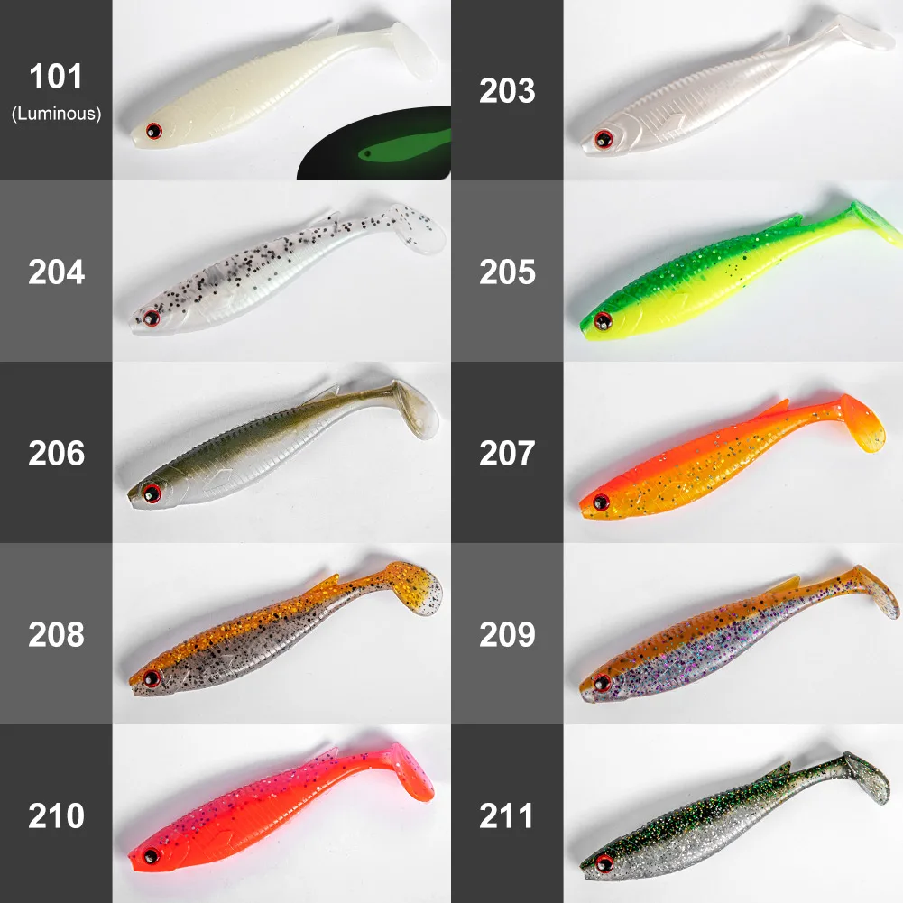 CHEERY 10 cm Soft Lure Luminous Fishing Bait Plastic for ABS Pencil Lure - view 11