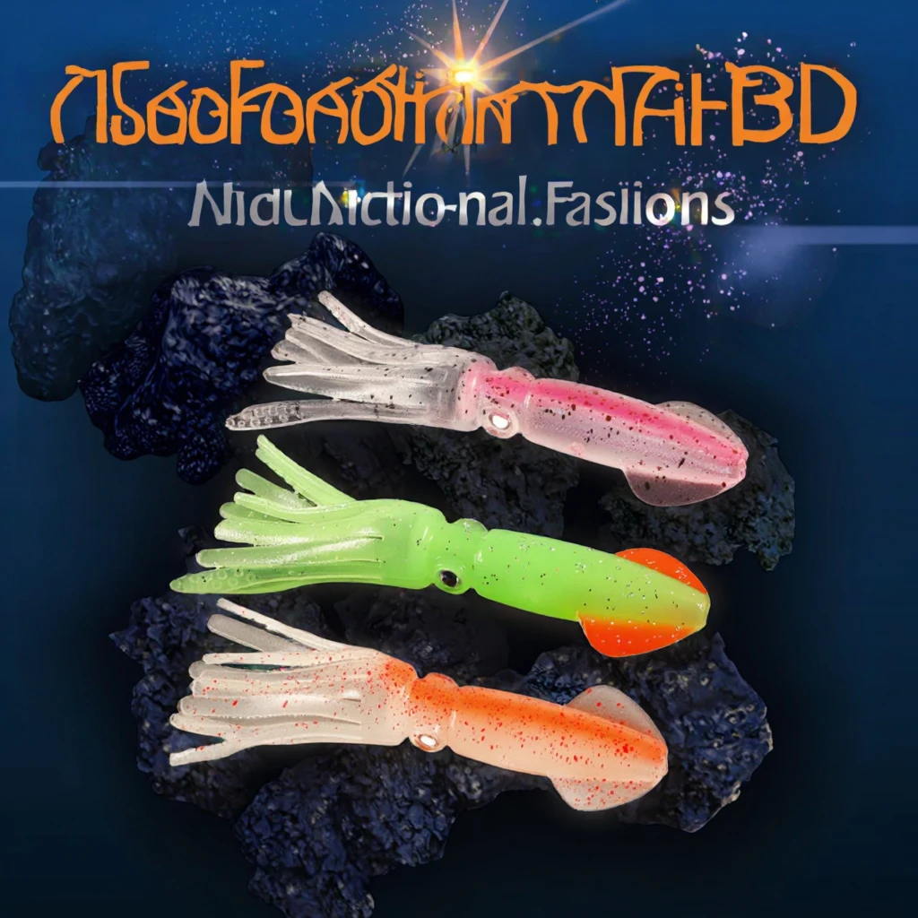 100 mm 9 g PVC Luminous Squid Octopus Fishing Bait ABS Pencil Lure - view 8
