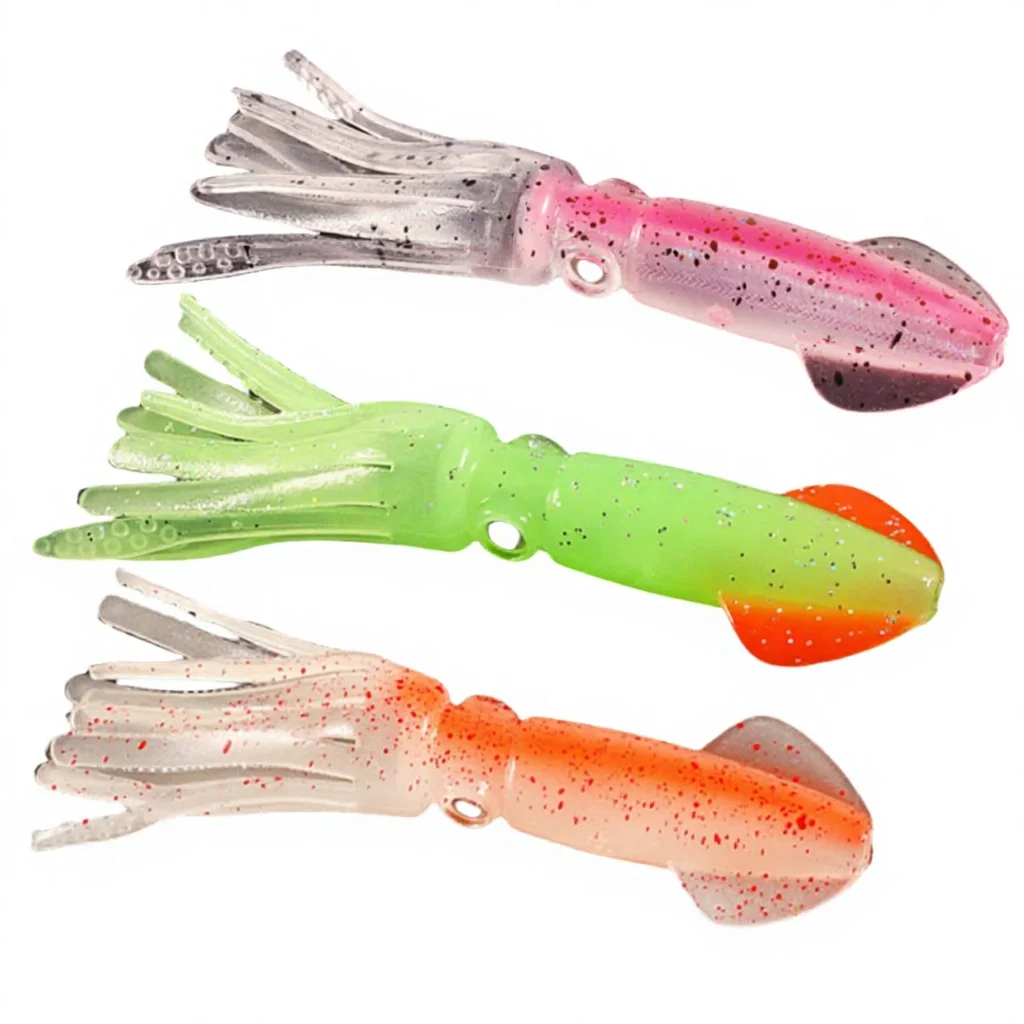 100 mm 9 g PVC Luminous Squid Octopus Fishing Bait ABS Pencil Lure - view 10