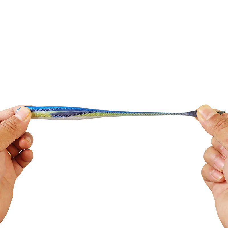 Cheery DN 12.5cm 11g Fluke Lure Split Tail Soft Plastic Fishing ABS Pencil Lure - view 11
