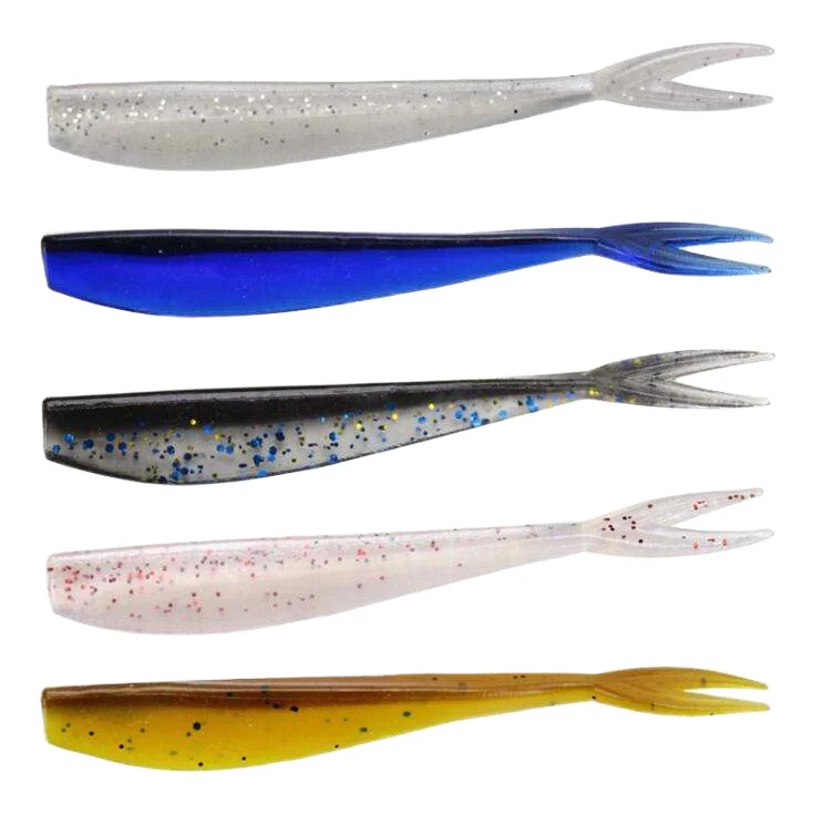 Newbility 70mm 1.2g Soft Fishing Bait Silicone Saltwater Marlin