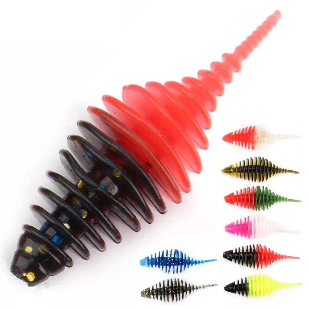 CHEERY 1 / 50 mm 1.6 g PVC Soft Worm Plastic Fishing Bait ABS Pencil Lure - view 12