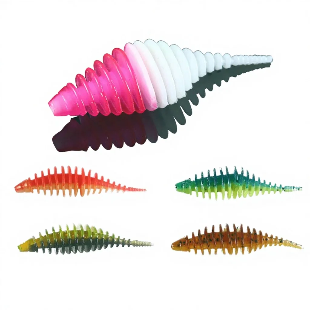 CHEERY 1 / 50 mm 1.6 g PVC Soft Worm Plastic Fishing Bait ABS Pencil Lure - view 2