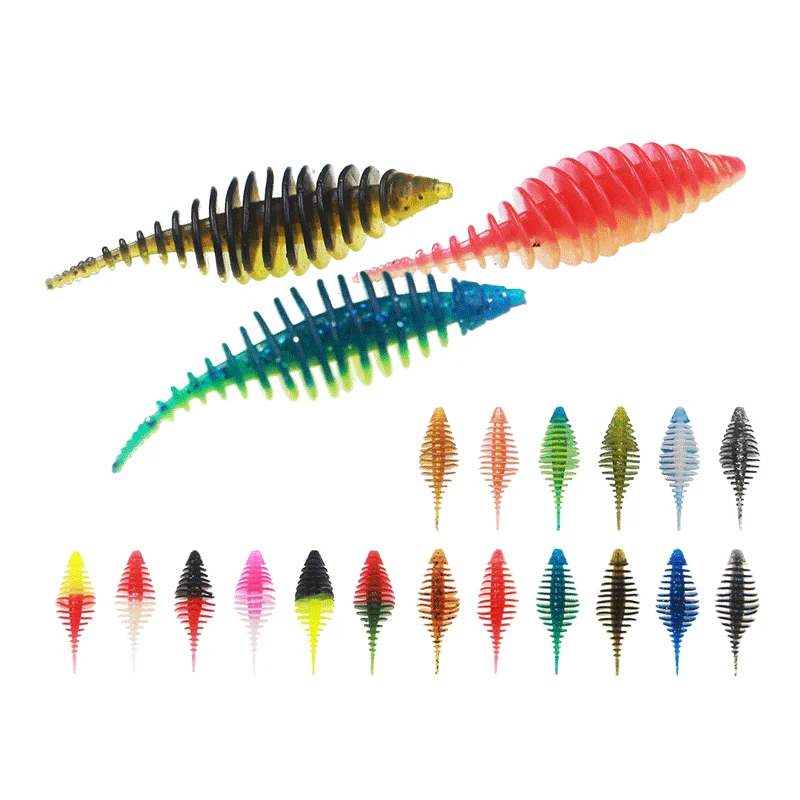 CHEERY 1 / 50 mm 1.6 g PVC Soft Worm Plastic Fishing Bait ABS Pencil Lure - view 5