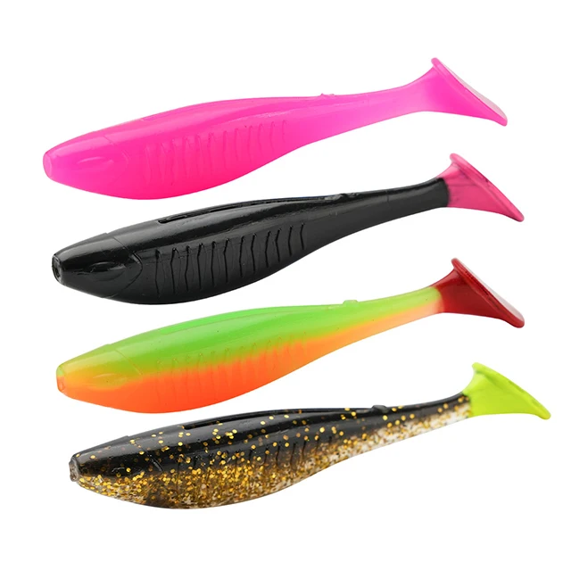 Cheery Wholesale Soft Lure 8cm/5g 7 / Paddle Tail Shrimp Fishing