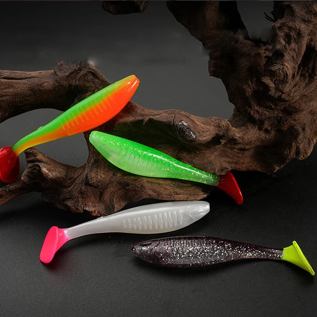 Cheery Wholesale Soft Lure 8cm/5g 7 / Paddle Tail Shrimp Fishing ABS Pencil Lure - view 4