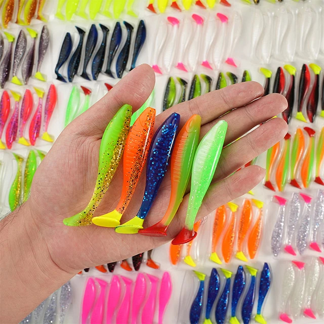 Cheery Wholesale Soft Lure 8cm/5g 7 / Paddle Tail Shrimp Fishing ABS Pencil Lure - view 5