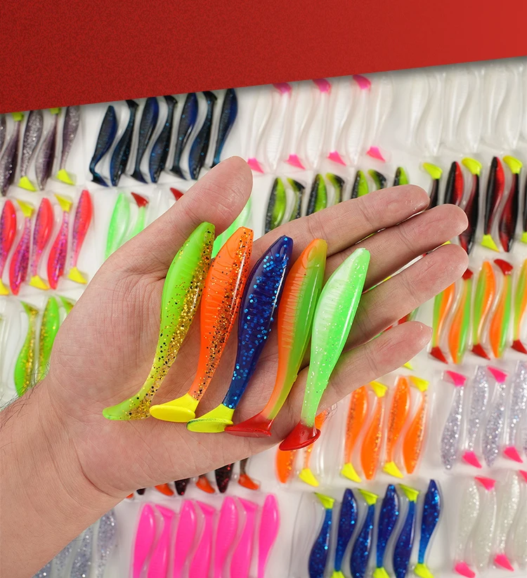 Cheery Wholesale Soft Lure 8cm/5g 7 / Paddle Tail Shrimp Fishing ABS Pencil Lure - view 11
