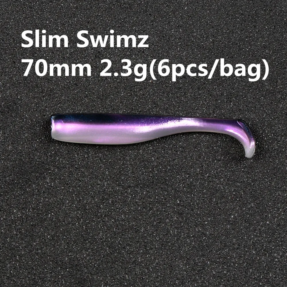 Cheery TPR 70mm 2.3g Soft Fishing Bait T Trout ABS Pencil Lure - view 6