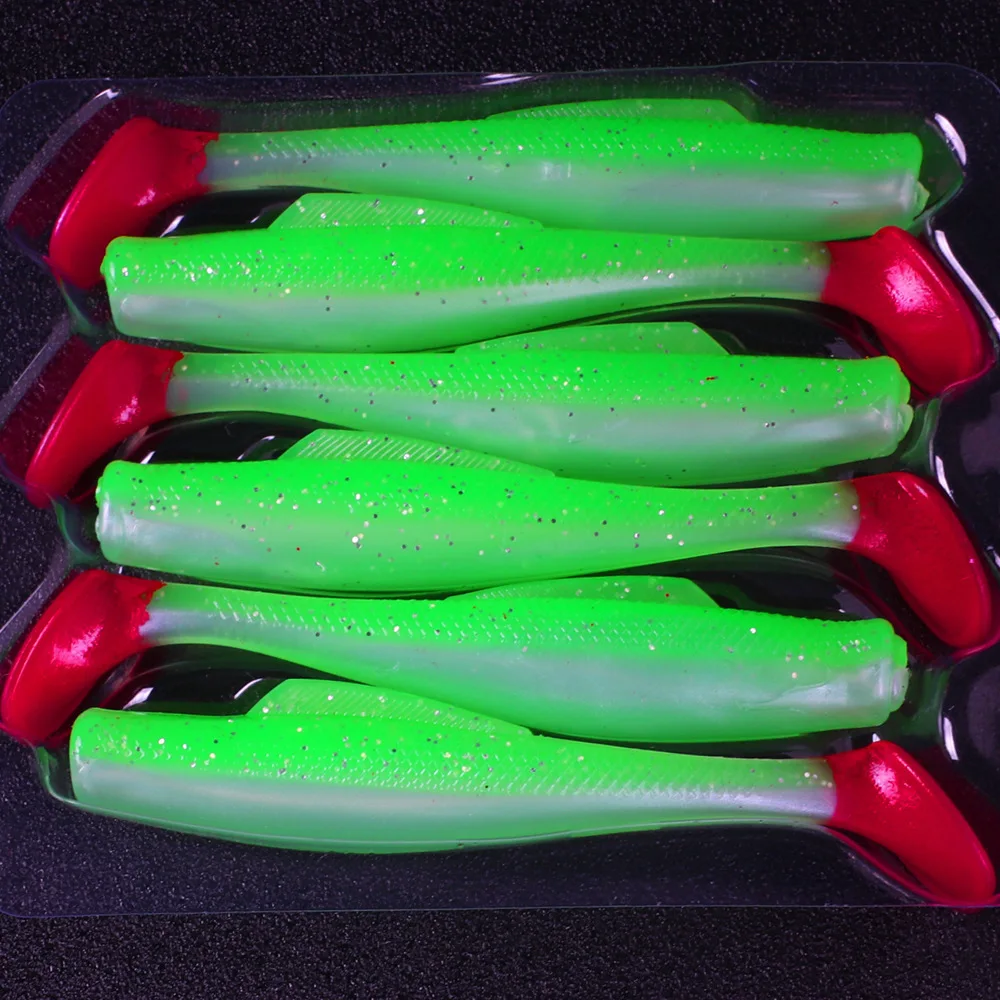Cheery New 8.5cm 4.8g 6 / TPE Soft Fishing Bait Paddle Tail 15 ABS Pencil Lure - view 5