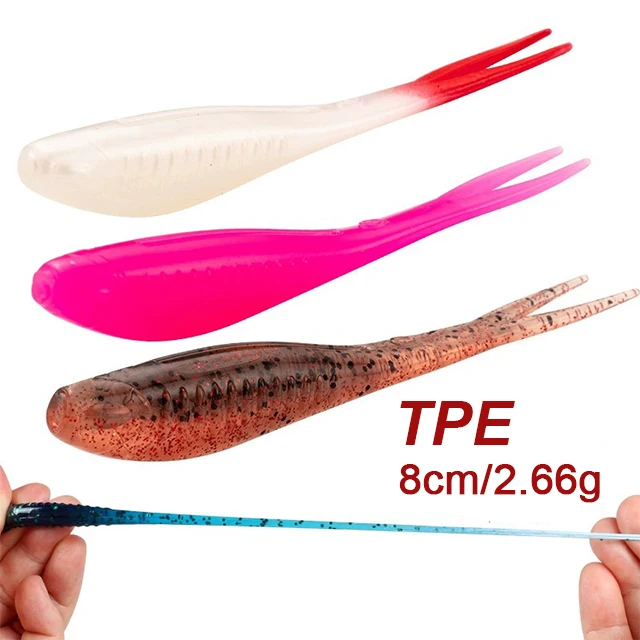 Cheery 2025 8 cm 2.66 g Artificial Fishing Bait Soft Lure