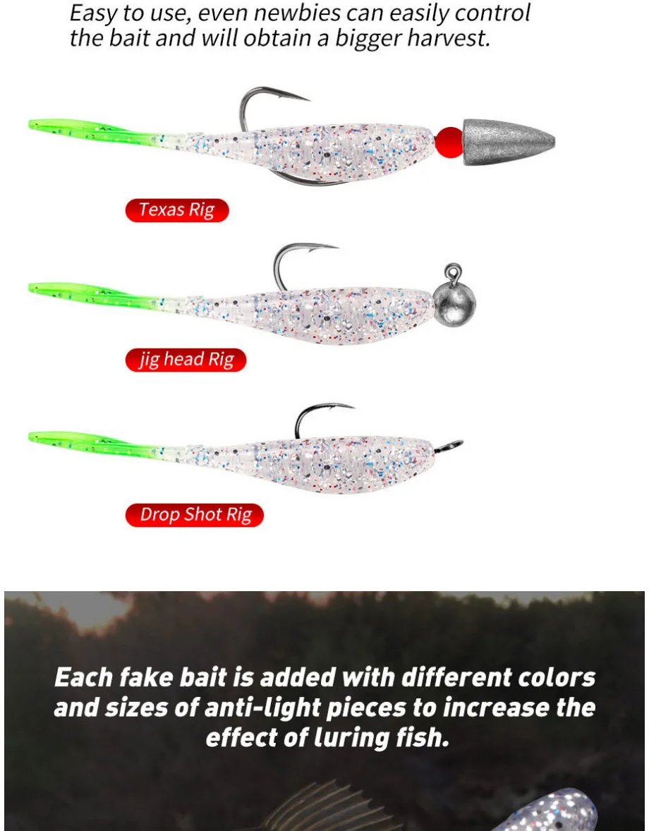Cheery 2025 8 cm 2.66 g Artificial Fishing Bait Soft Lure ABS Pencil Lure - view 10