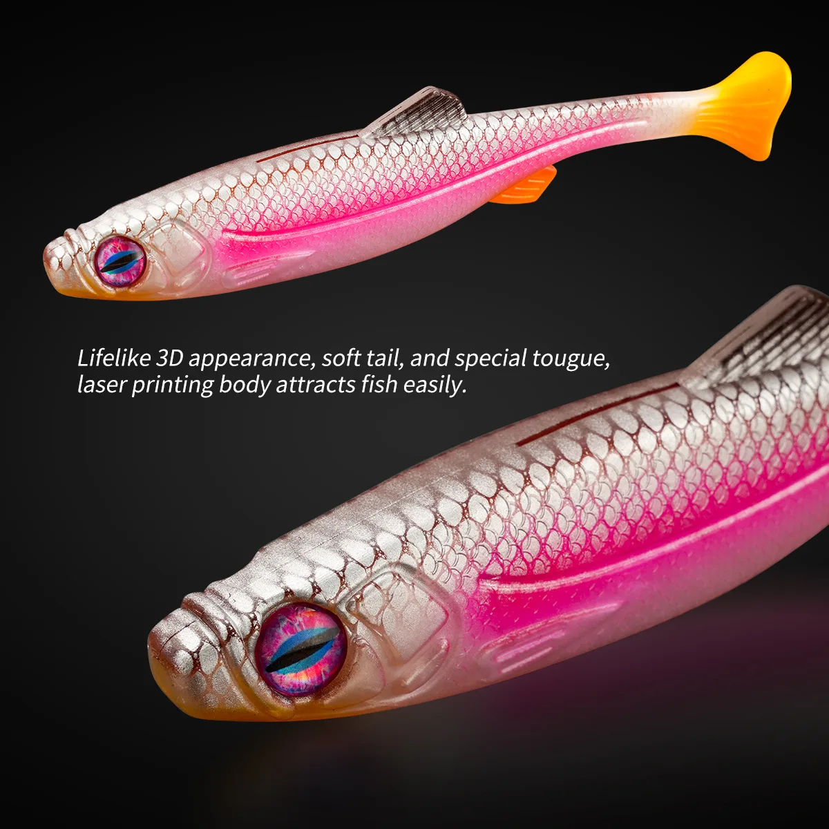 Cheery 19cm 63g 10 T Soft Lure, for 、 Bass 、, PVC ABS Pencil Lure - view 3