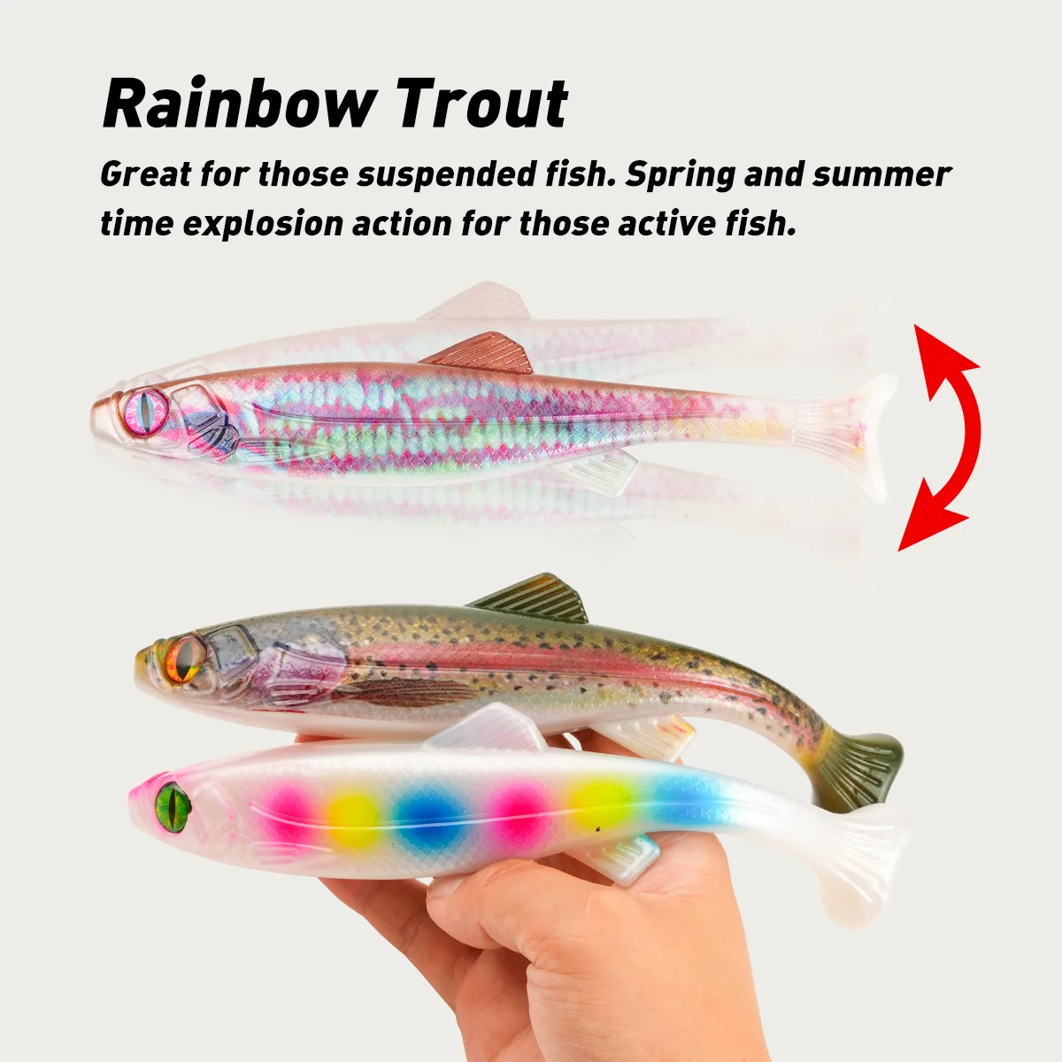 Cheery 19cm 63g 10 T Soft Lure, for 、 Bass 、, PVC ABS Pencil Lure - view 4