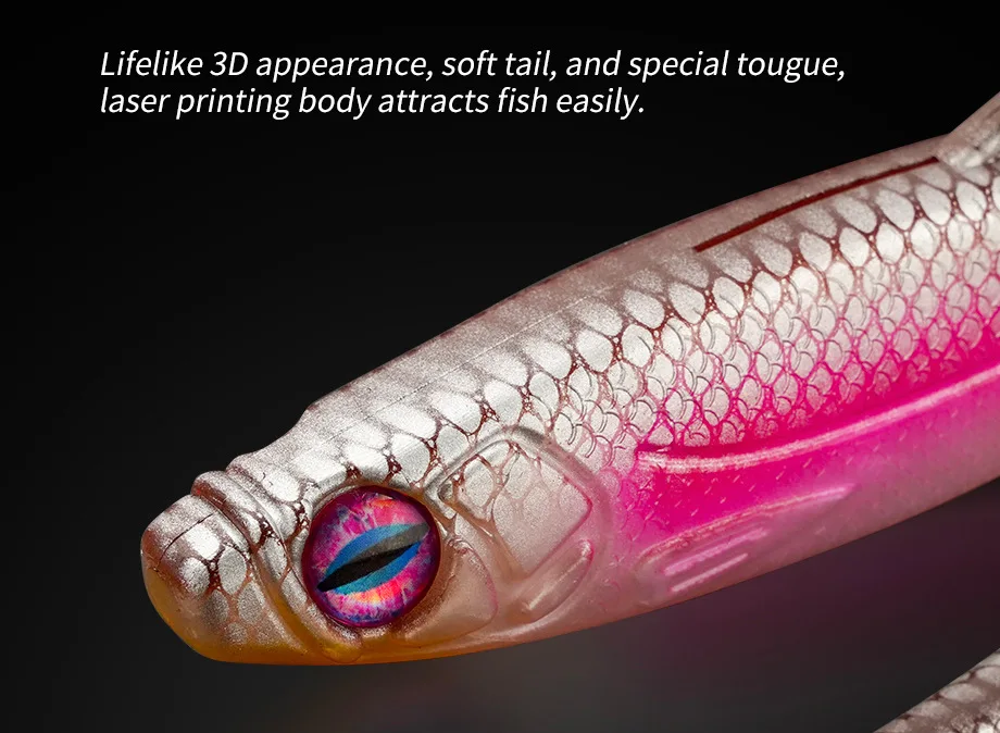 Cheery 19cm 63g 10 T Soft Lure, for 、 Bass 、, PVC ABS Pencil Lure - view 13