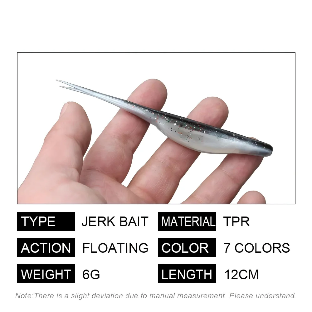 Cheery TPR Fishing Bait Soft Lure 10 Artificial Bass 、 、 ABS Pencil Lure - view 1