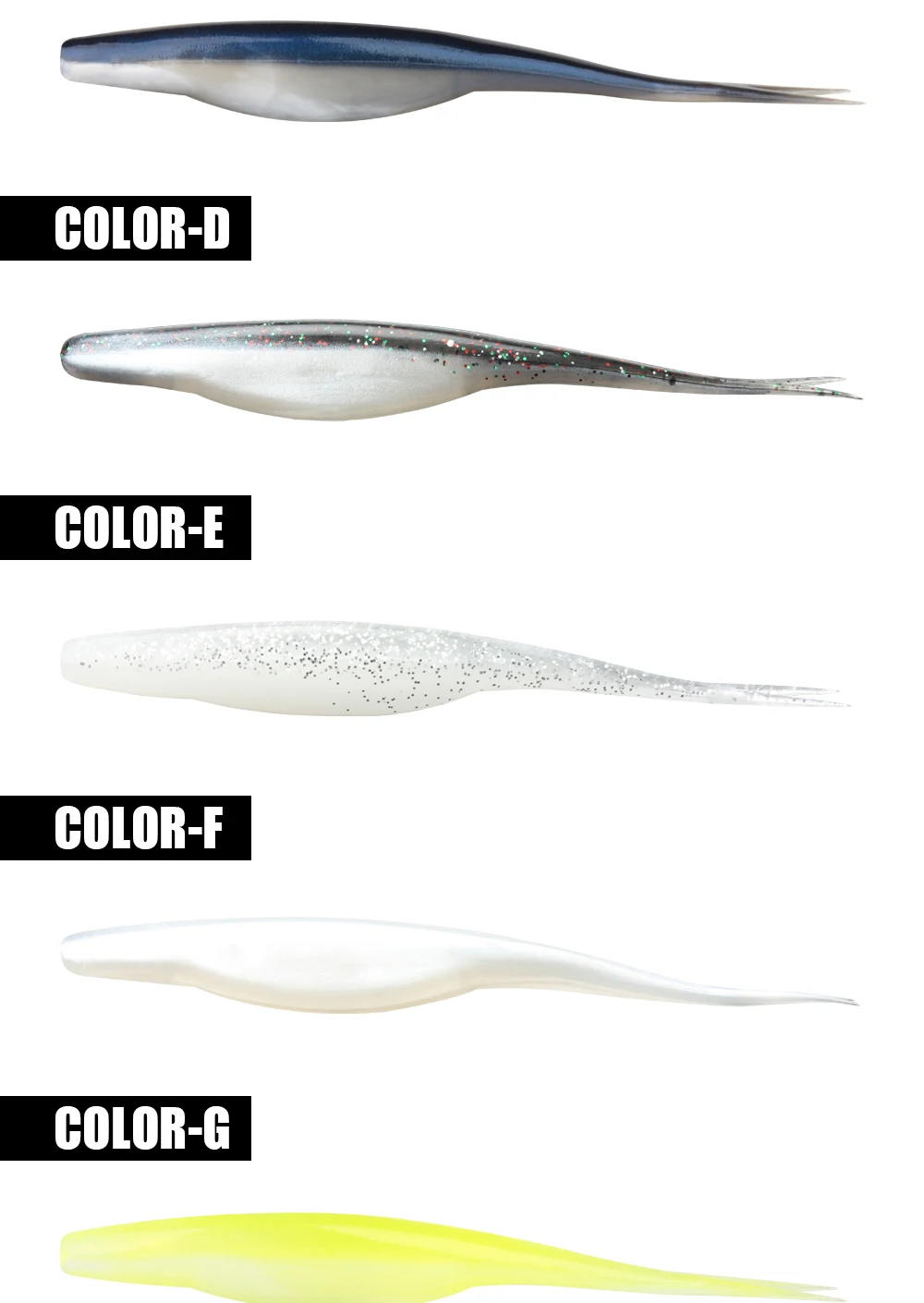 Cheery TPR Fishing Bait Soft Lure 10 Artificial Bass 、 、 ABS Pencil Lure - view 12