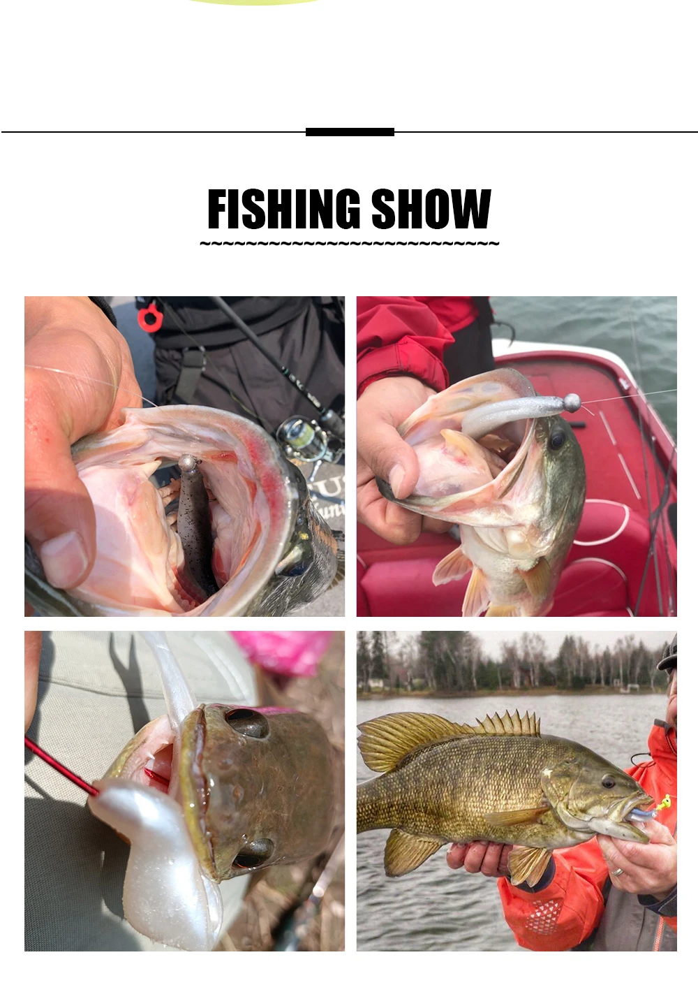 Cheery TPR Fishing Bait Soft Lure 10 Artificial Bass 、 、 ABS Pencil Lure - view 13