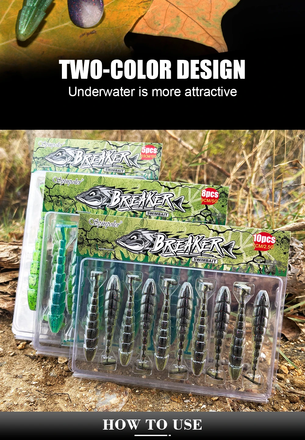 CHEERY Top Right S045 70mm 90mm 115mm Soft Fishing Bait Bass ABS Pencil Lure - view 10