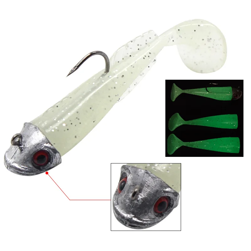 Fishing Bait Lead Soft Lure Set, , for Carp, PVC Material ABS Pencil Lure - view 8