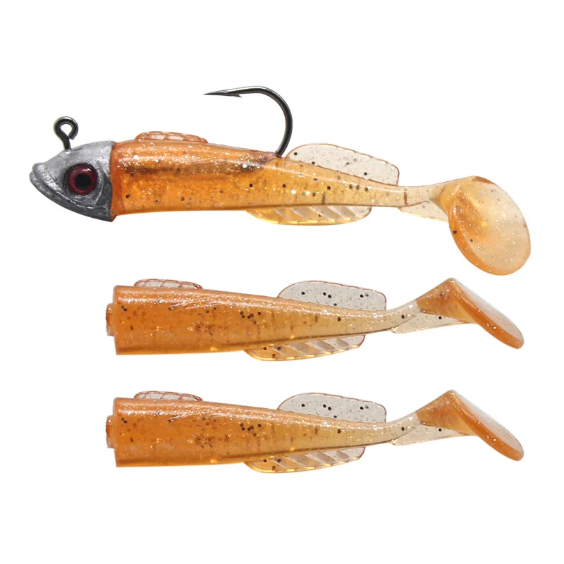 Fishing Bait Lead Soft Lure Set, , for Carp, PVC Material - Pencil Lure by Cheery