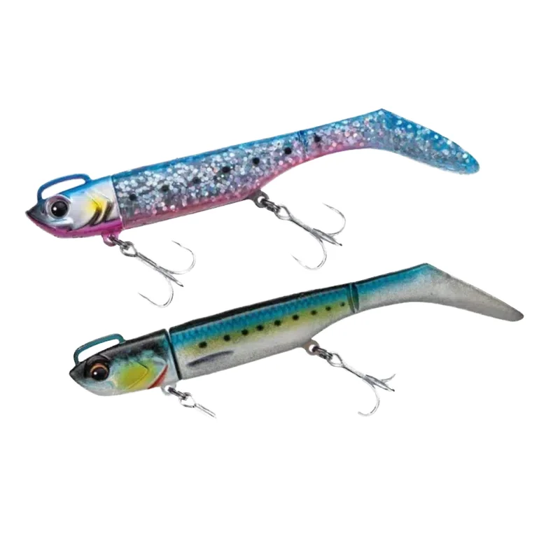 CHEERY Soft Lure 30g 37g 43g Paddle Tail Swimbait Saltwater Boat ABS Pencil Lure - view 19