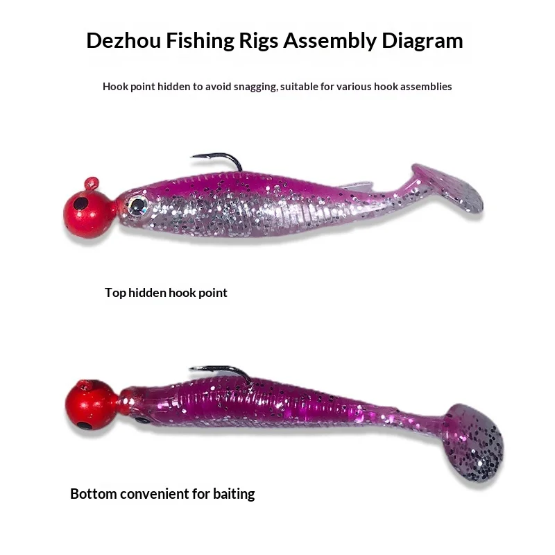 Stainless Steel Soft Plastic Lure Fishing Bait, for Bass ABS Pencil Lure - view 16