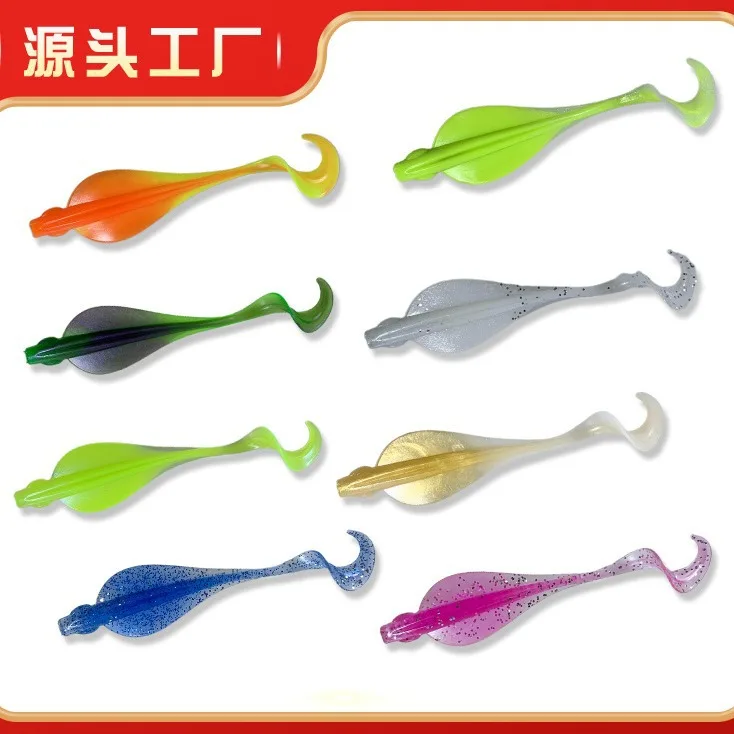 Stainless Steel Soft Plastic Lure Fishing Bait, for Bass ABS Pencil Lure - view 6
