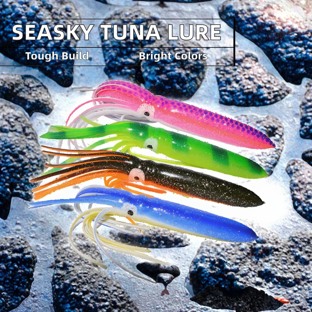SEASKY 18 cm 15 g Soft Plastic Tuna Fishing Bait Saltwater Sea ABS Pencil Lure - view 1