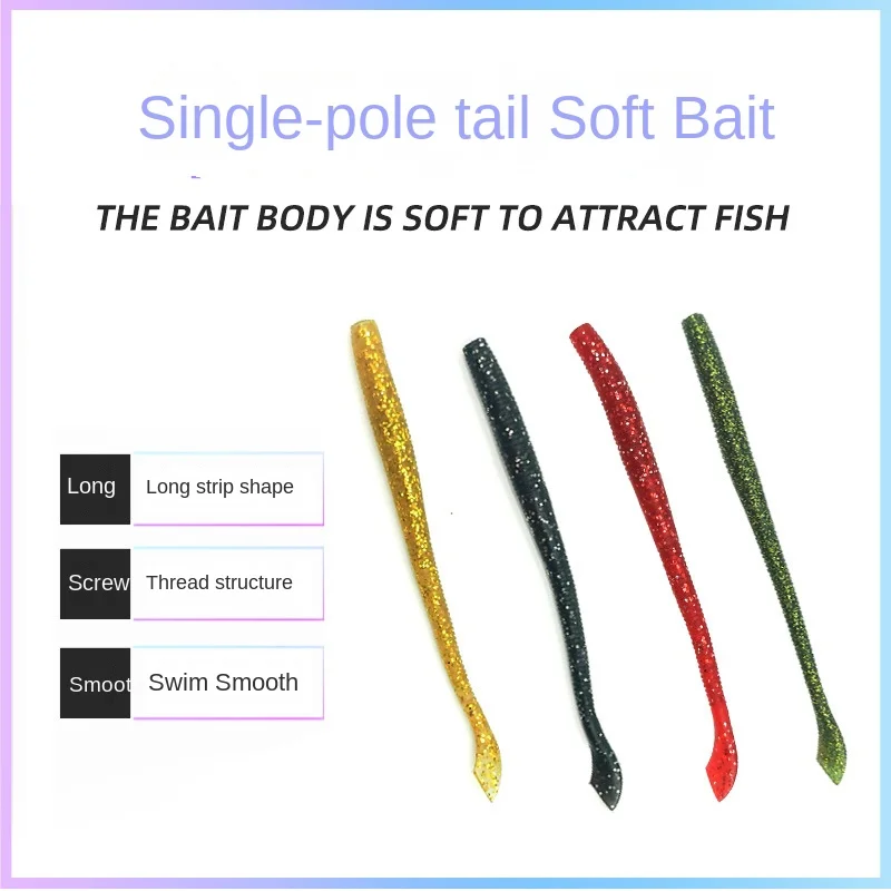 2026 Soft Lure, for Freshwater / Saltwater Bass ABS Pencil Lure - view 6