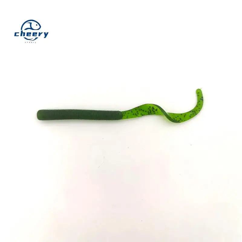 CHEERY Curly Tail Fishing Bait 88mm/2.64g Carp 、 Bass 、